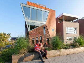 Casa Mirador Almere, Arc2 architecten Arc2 architecten Villas Wood-Plastic Composite