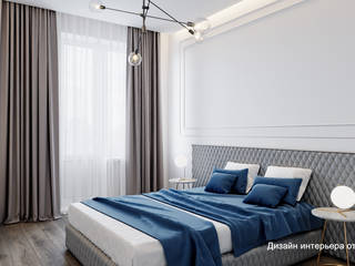 Легкая классика, Suiten7 Suiten7 Classic style bedroom MDF Blue