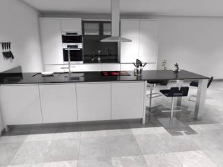 COZINHAS por Maria José Faria Interiores Ldª Moderno