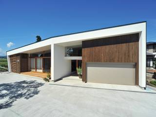 sakuramori house, Takeru Shoji Architects.Co.,Ltd Takeru Shoji Architects.Co.,Ltd Eklektyczne domy