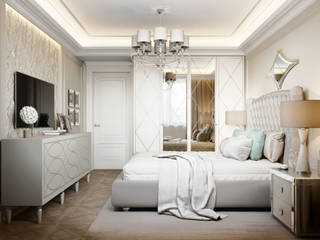 Квартира на Московском проспекте, Lumier3Design Lumier3Design Classic style bedroom