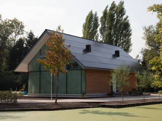 Integrated solar roof villa, AERspire AERspire 片流れ屋根