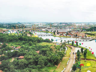MEIKARTA, PT. Kampung Flora Cipta PT. Kampung Flora Cipta Commercial spaces Green
