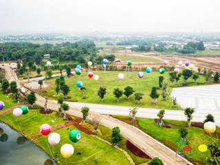 MEIKARTA, PT. Kampung Flora Cipta PT. Kampung Flora Cipta Commercial spaces Green