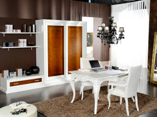 Collezione Emozione di Stile, 2 ELLE SNC DI LENZI PAOLA & PAOLO 2 ELLE SNC DI LENZI PAOLA & PAOLO Classic style study/office Wood Wood effect