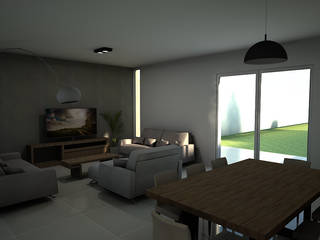 Casa RiMo, SINERGIA Architectural Design SINERGIA Architectural Design Salones clásicos