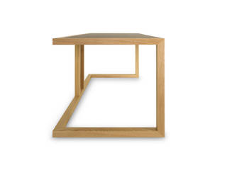 purisTISCH, Uwe Dietrich grad-linig Uwe Dietrich grad-linig Minimalist study/office Wood Wood effect