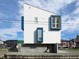 tomi house, Takeru Shoji Architects.Co.,Ltd Takeru Shoji Architects.Co.,Ltd Eklektyczne domy