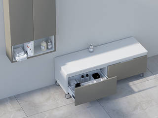 Muebles Auxiliares modernos de Baño en Barcelona, TheBathPoint TheBathPoint Modern Bathroom MDF