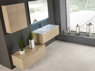 Muebles Auxiliares modernos de Baño en Barcelona, TheBathPoint TheBathPoint Kamar Mandi Modern Chipboard