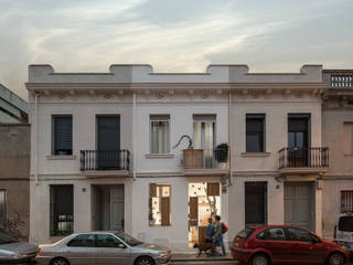 1405_DV Rehabilitación de vivienda unifamiliar en Badalona, Ofici: arquitectura Ofici: arquitectura Casas unifamilares Ladrillos