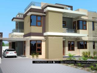 4 BHK VILLA, Gill Architects/Engineers Gill Architects/Engineers