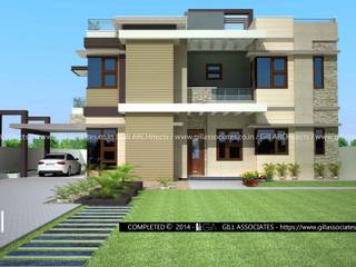 4 BHK VILLA, Gill Architects/Engineers Gill Architects/Engineers
