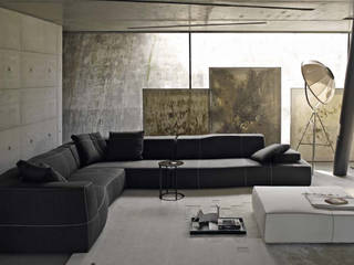 B&B ITALIA家具意大利極簡風格家具品牌_意大利之家, 北京恒邦信大国际贸易有限公司 北京恒邦信大国际贸易有限公司 Minimalist living room