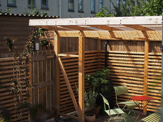 Prieel, Den Haag, Bergblick interieurarchitectuur Bergblick interieurarchitectuur Gartenhaus Holz Holznachbildung