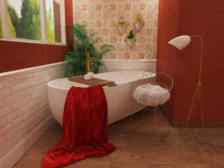 Ambientes 3D de casas de banho Smile Bath, Smile Bath S.A. Smile Bath S.A. Baños modernos