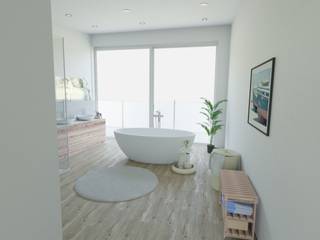 3D Home Staging | Penthouse Wohnung, VISUAL BUHO Homestaging & Redesign VISUAL BUHO Homestaging & Redesign