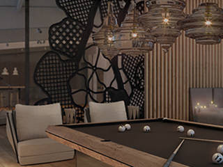 Restyling Sala Ricevimenti, FRANCESCO CARDANO Interior designer FRANCESCO CARDANO Interior designer Office spaces & stores