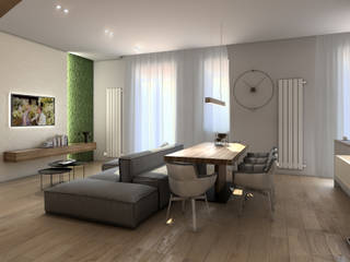 Restyling modern apartment, FRANCESCO CARDANO Interior designer FRANCESCO CARDANO Interior designer Modern dining room