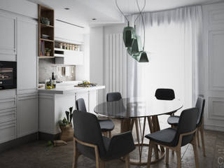 Antonella Apartment, FRANCESCO CARDANO Interior designer FRANCESCO CARDANO Interior designer Classic style dining room