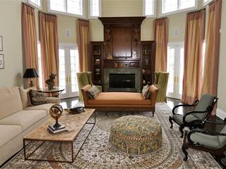 Sample Project 2 , Subramanian- Homify Subramanian- Homify Mediterranean style living room Brown