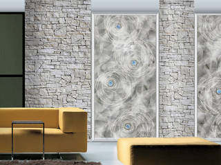 Turn, Massimo Ballardin Massimo Ballardin Modern style doors Glass