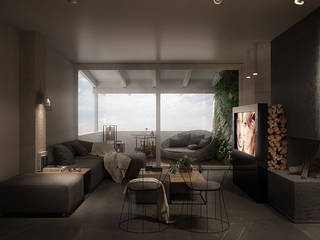 Anita Apartment, FRANCESCO CARDANO Interior designer FRANCESCO CARDANO Interior designer Modern Living Room