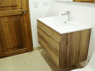 REMODELACION APARTAMENTO ROSALES , DECORER DECORER Modern style bathrooms