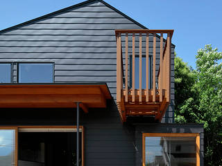 TabHouse, 稲山貴則 建築設計事務所 稲山貴則 建築設計事務所 Industrial style houses Metal