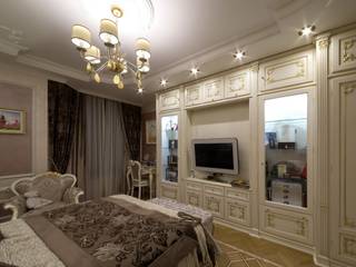 Appartamento a Mosca, Turati Boiseries Turati Boiseries Classic style bedroom Wood