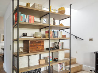 COSY & CONTEMPORARY BASEMENT APARTMENT IN BELSIZE PARK, Casey & Fox Ltd Casey & Fox Ltd Modern living room