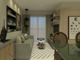 Apartamento JPA, Studio BRTA Studio BRTA Living room