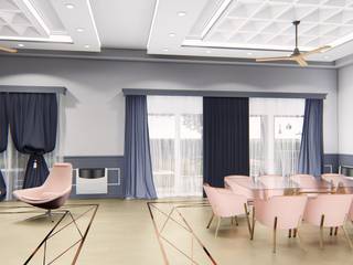Casa Unifamiliar, Triad Group Triad Group Classic style dining room Engineered Wood Transparent