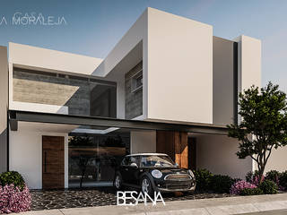 Casa La Moraleja, Besana Studio Besana Studio Nhà phong cách tối giản