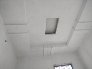Viram Khand ongoing False ceiling Project, Modern ceilings Modern ceilings Modern living room