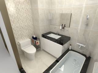 BIM室裝設計, 並聯建築科技有限公司 並聯建築科技有限公司 Minimalist style bathrooms Marble