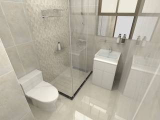 BIM室裝設計, 並聯建築科技有限公司 並聯建築科技有限公司 Minimalist style bathrooms