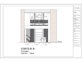 LEVANTAMIENTO ARQUITECTÓNICO - LOCAL PATPRIMO- SEDE TUNJA, Arquitectura SS Arquitectura SS Комерційні приміщення