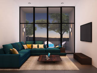 A duplex Villa, Ashleys Ashleys Minimalist living room
