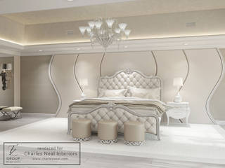 Dom w USA, Design studio TZinterior group Design studio TZinterior group غرفة نوم