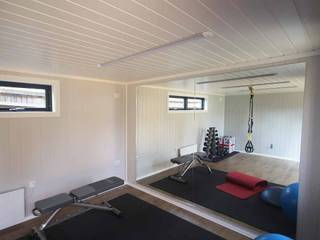 Home Gym, Nordic Wood Ltd Nordic Wood Ltd Scandinavian style gym