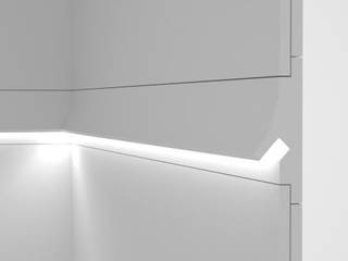 Veletta per illuminazione led a parete EL402, Eleni Lighting Eleni Lighting Pasillos, vestíbulos y escaleras de estilo moderno