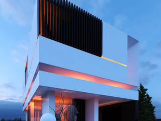 FRANCOS House - Alberto Machuca, EMPORIO Arquitectura e Ingenieria EMPORIO Arquitectura e Ingenieria Villas Concrete