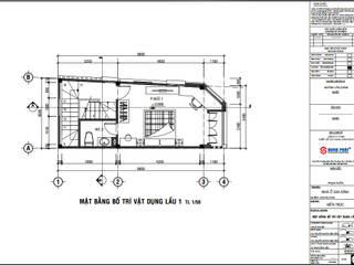 Xây Dựng Nhà Phố 1 Trệt 2 Lầu Sang Trọng Tại Quận 5, Công ty TNHH TK XD Song Phát Công ty TNHH TK XD Song Phát Modern houses سنگ مرمر