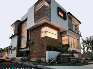 ELABORACION DE RENDERS ALTO IMPACTO, iconica iconica Minimalist houses