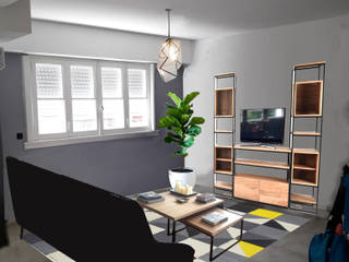 Ph Planta Alta / Redistribución Ambientes e Interiorismo Integral / Zona Oeste, OOST / Sabrina Gillio OOST / Sabrina Gillio Scandinavian style living room