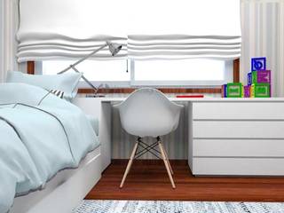 ​Projecto 3D – Decordesign #44, Decordesign Interiores Decordesign Interiores ミニマルスタイルの 子供部屋 木 木目調