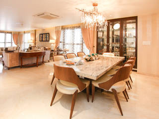 A Contemporary Interpretation, Crosscurrents interiors private limited Crosscurrents interiors private limited Moderne Esszimmer