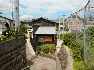 天竜焼杉の家・七隈, でんホーム株式会社 でんホーム株式会社 Rustic style house Wood Wood effect