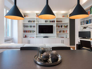 Appartamento in Prati, Roma, Paolo Fusco Photo Paolo Fusco Photo Salas de estar modernas